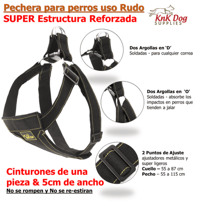 KNK - Pechera para perro de uso rudo