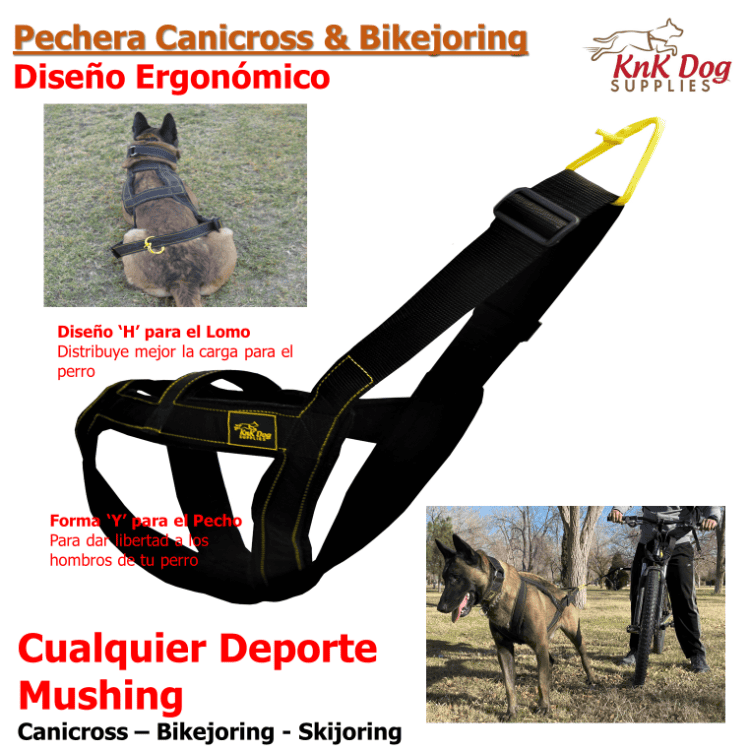 Arnes para Mushing, Canicross o Bikejoring